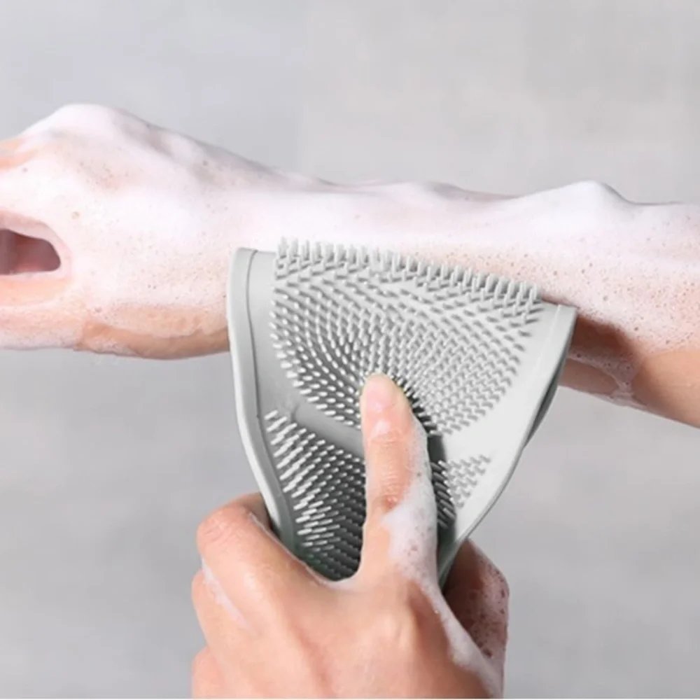 Back Scrubber Silicone Bath Massager Back Shower Exfoliator